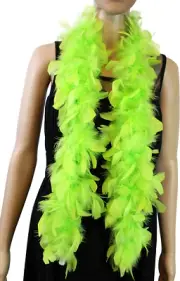 25 Gram, 4 Feet Long Chandelle Feather Boa, Kids Feather Boa, Great for Party, W