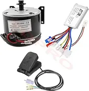 YC Yier 24V 250W Brush Motor Speed Controller Throttle Pedal for DIY Electric Bicycle Scooter Go Kart ATV E Bike Drift Trike E300 Pit Dirt Bike Mini Bike