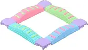 Balance Stepping Stones for Kids, Indoor and Outdoor Balance Blocks, Children's Obstacle Course, Promote Coordination, Balance, Strength, Preschool Learning Toy /7617 (Color : 8 Piece (1))