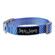 Dan & Sam Adjustable Polyester Webbing Collar For Dogs - Ziggy 1 X Small