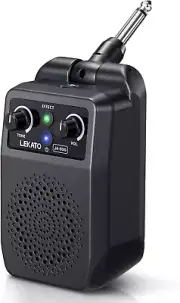 Mini Electric Guitar Amp 5W Portable Bluetooth Amp with Built-In Speaker