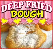 Deep fried Dough DECAL Concession Food Truck Sticker S