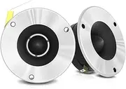 Car Speaker Tweeters 2pcs 4Inch 150W Max. Titanium Bullet with Capacitor Modified Vehicle Sound Auto Music Stereo Loud Car Speakers Car Audio Component