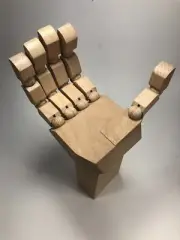 Wooden Posable Hand