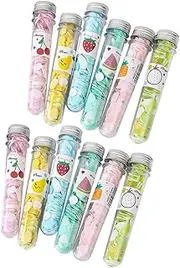 BESPORTBLE 12 Fruit Portable Soap Paper Travel Supplies Travel Soap Slices Hiking Paper Soap Small Soap Slice Disposable Soap Toilet Paper Soap Flakes Outdoor Soap Flower