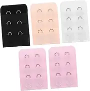 [WRITWAA] Bra Extender Hooks 2 Hook 5pcs Women Bra Extension Straps Extended Random