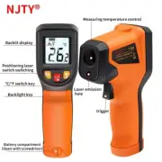 Digital Non-contact Laser IR Infrared Thermometer Meter Temperature Gun T600 G4