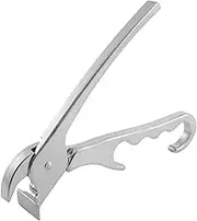 Pizza Pan Grippers Handheld Ergonomic Aluminium Alloy Hot Plate Grippers Non-Scratch Replacement Pizza Accessories for Oven