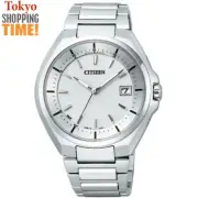 Citizen Attesa Eco-Drive CB3010-57A Titanium Solar Atomic Radio Men Watch JAPAN
