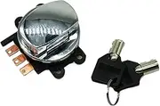 Ignition Key Switches for FLSTFSE CVO Fat BOY 2005 FLSTI Heritage SOFTAIL 2006 FLSTSB Cross Bones 2008-2010 Ignition Switch Lock Key Ignition Barrel Key Switch