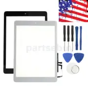 WHITE Touch Digitizer Screen & Home Button Flex For iPad Air A1474 A1475 A1476