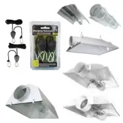 iPower Grow Light Reflector Hood for HPS MH Bulb + Hanger