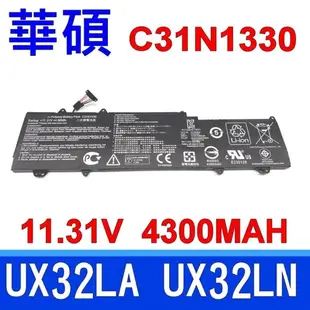 ASUS C31N1330 電池 UX32LA UX32LN BX32LA BX32L (6.3折)