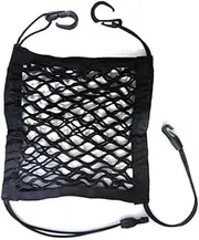 Yardwe Car Seat Storage Mesh Net Pet Barrier Sundries Organiser for Vehicle Durable Design with High Elasticity for Front and Back Seat Insulation