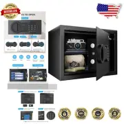 FCC Certified 0.6 Cubic Feet Safe Box - Secure Storage for Valuables & Documents