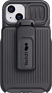 Tech21 Evo Max Case For iPhone 15 Heavy Duty Shockproof with Belt Holster Cover