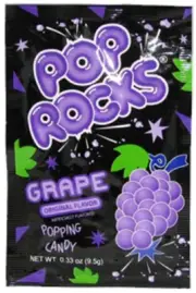 Pop Rocks Popping Candy Grape Flavor 3 ct