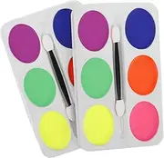 Artistic Body Paint Palette Oil- Makeup 6 Colors for Theatrical Performances and Parties