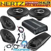 HERTZ HSP3 SP4.900 AMPLIFIER SX165NEO SX690NEO SPEAKERS WIRES SADDLE BAG LID KIT