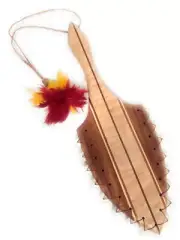 Unique War Club 19" Lei O Mano Koa & Maple Inlays - Collector | #koa600m3
