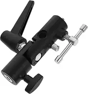 LABRIMP Flash Lamp Bracket Photography Stand Adapter with Umbrella Softbox Holder Durable Mount for Off Camera Tripods and Lighting Accessories