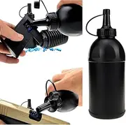 2 Pack Gel Ball Speed Loader, Features Funnel Tip and a Flip Cap for Easy Gellet Storage, Blaster Pistol Water Gun Pistol Toys Bullet Storage Bottle for Gel Ball Blaster Parts Tool Accessories