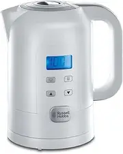 [Russell Hobbs] 21150-70 Kettle with Temperature Setting Digital [25 °-100 °C, for Baby Food, Set & Actual Temperature LCD Display] Precision Control (1.7 L, 2200 W, Keep Warm Function, Baby Milk)