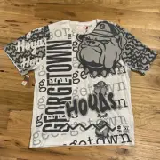 Georgetown Hoyas Mitchell & Ness AOP Shirt Men’s Size XL