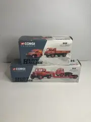 Corgi Classics Lot Of 2 Trucks 31004 And 31006 WYNN’s Thames SCAMMELL Box Damage