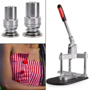 Self Cover Professional Button Making Covering Machine Press Dies Upholstery