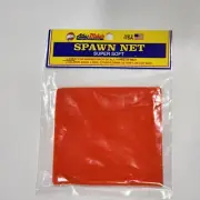 Atlas-Mike's Spawn Net 4" x 4" Squares Orange 50 sqs/Pk 55063