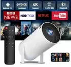 5G 4K Projector Smart HD LED WiFi Bluetooth HDMI Android Office Home Theater Au