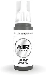 AK Acrylics 3Gen Aircraft AK11872 US Army Helo Drab FS 34031 (17ml)