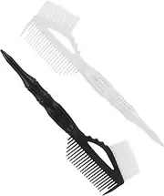 VICASKY 2pcs Hair Coloring Brush Durable Hair Tinting Tool for Neat Application for Professionals Home Use