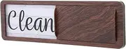 Modern Dishwasher Clean/Dirty Magnet Sign for Easy Identification Double-Sided Kitchen Accessory