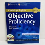 Objective Proficiency Workbook With Answers With Audio Cd: By Peter Sunderlan