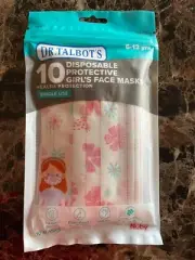 Nuby Dr. Talbots Disposable Face Masks for Girls 10 pack
