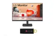 LG 27MS500-B 27 100HZ FHD IPS MONITOR PLUS 128GB USB FLASH DRIVE