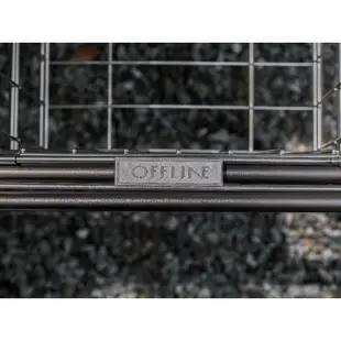 《offline》 - 離線桌-不鏽鋼摺疊籃【海怪野行】 露營桌 拼接桌 黑化風 行動廚房 單位桌 轉角桌