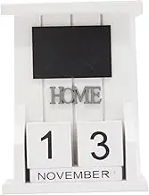 Vintage Retro For Home Decor Style Never Term Calendar Reminder Wooden Props Style Desktop Calendar Home Decoration, type+4