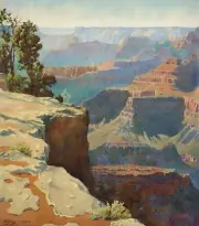 Gunnar Mauritz Widforss : Grand Canyon View : Archival Quality Art Print