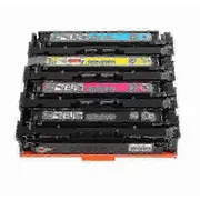 4-Pack HP 201X Compatible Toner for LaserJet Pro M252DW M277DW