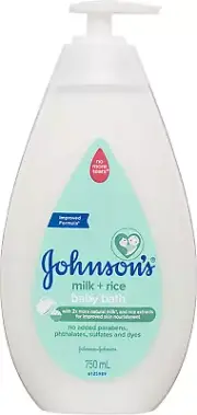 Johnson'S Baby JOHNSON'S Baby Bath Milk + Rice 750Ml