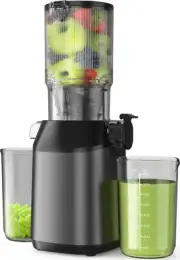 Cold Press Juicer, JoyBear Slow Masticating Machines With 5.3 Extra Large Feed