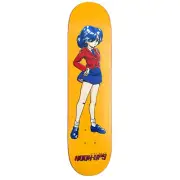 Hook Ups Skateboard Deck 30 Year Anniversary OG School Girl 7.5" x 31"