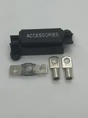 MIDI FUSE HOLDER ' ACCESSORIES ' with 150A FUSE & 2 x 16-6 LUGS ANS BOLT DOWN