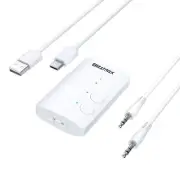 Bluetooth Transmitter Receiver 2-in-1, 5.3 Bluetooth Aux Adapter Aptx Low Lat...