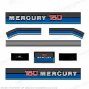 Fits Mercury 1980 150HP Outboard Engine Decals