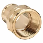 Viega 79455 ProPress Low Lead 1/2" x 1" FTG x FPT Bronze Adapter