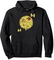 [STAR WARS] Death Star Pizza Pullover Hoodie